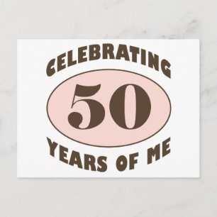 Carte Postale Drôle 50e anniversaire cadeaux