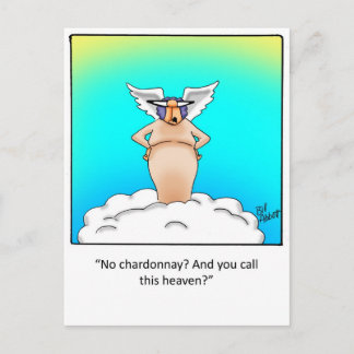 Carte Postale Drôle cadeau de vin!