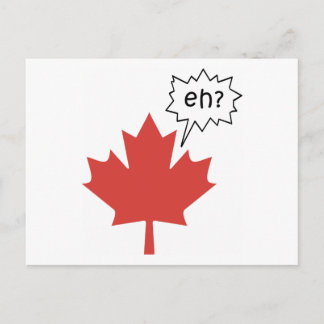 Carte Postale Drôle Canadien
