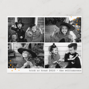 Carte Postale Drôle Halloween Ghosting Trick ou Treat cette anné
