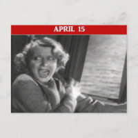 Drôle Jour de l'impôt Attaque de panique