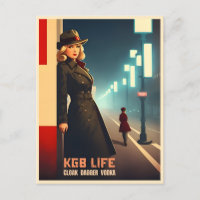 Drôle Rétro Guerre froide URSS KGB Humour