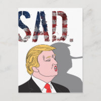Drôle sarcastique anti-président Donald Trump