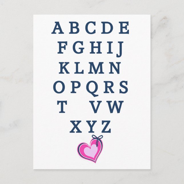 Carte Postale Drôle Vous Manquant (Devant)