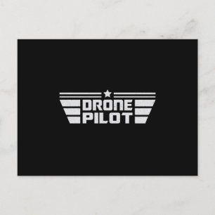 Carte Postale Drone Camera Quadcopter FPV Drones Idée cadeau