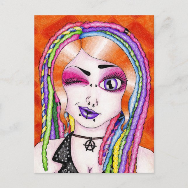 Carte Postale Drop Dread Gorgeous (Devant)