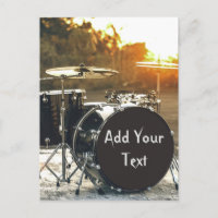 Drum Kit Drummer Rock Personnaliser la Personnalis