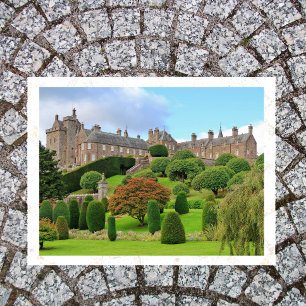Carte Postale Drummond Castle and Gardens, Perthshire, Écosse