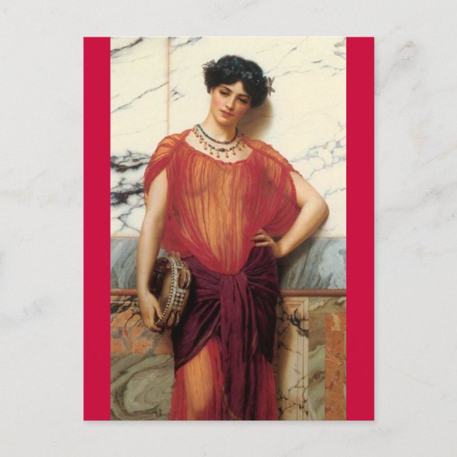 Carte Postale Drusilla - Art Vintage - Godward (Devant)