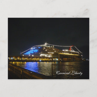 Carte Postale DSC03048, Carnival Liberty - Customisé