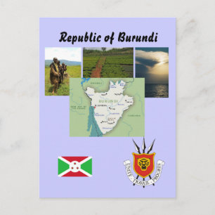 Carte postale du Burundi