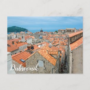 Carte postale du centre-ville de Dubrovnik