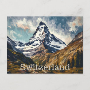 Carte postale du Cervin Suisse