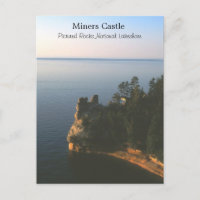 Carte postale du château de Miners