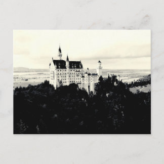 Carte postale du château de Neuschwanstein