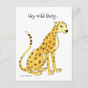 Carte postale du Cheetah Wild Thing