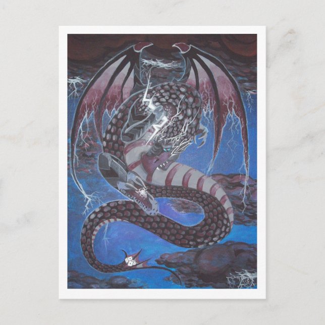 Carte postale du chef Dragon (Devant)