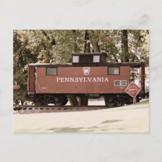 Carte postale du chemin de fer de Pennsylvanie