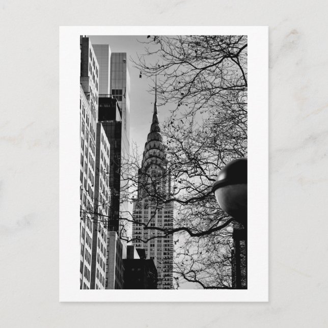 Carte postale du Chrysler Building de Manhattan (Devant)