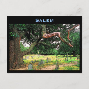Carte postale du cimetière de Salem