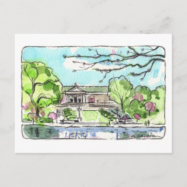 Carte postale du Cleveland Museum of Art (Devant)