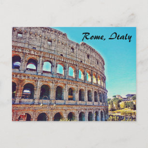 Carte postale du Colisée de Rome