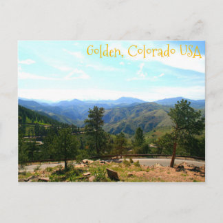 Carte postale du Colorado