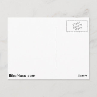 Carte postale du Colorado de vélo