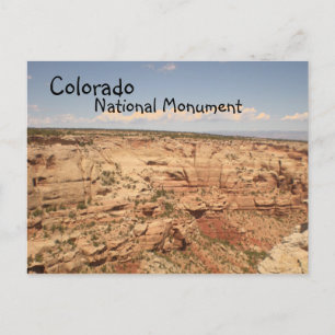 Carte postale du Colorado National Monument