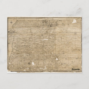 Carte postale du comté de Boulder vintage