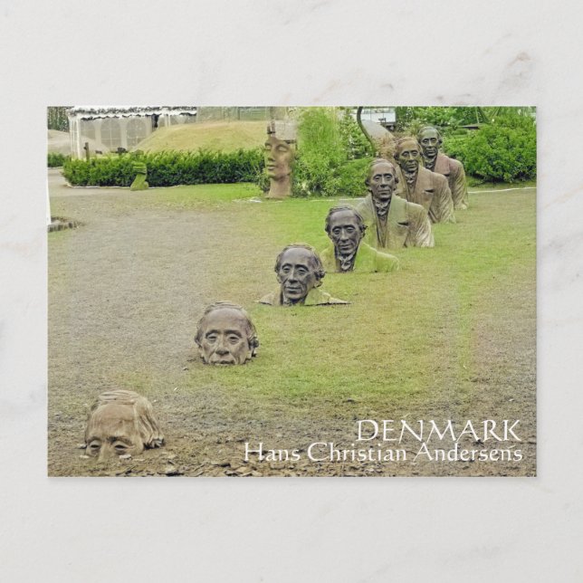 Carte postale du cool Hans Christian Andersen ! (Devant)
