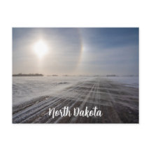 Carte postale du Dakota du Nord