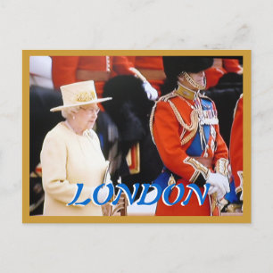 Carte postale du Diamond Jubilee des couleurs