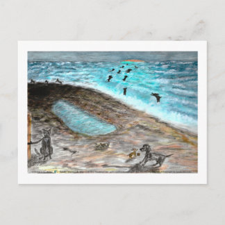 Carte postale du Doggie Beach Party