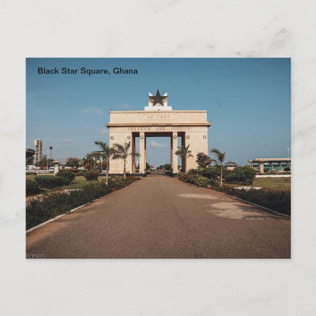 Carte postale du Ghana (Devant)