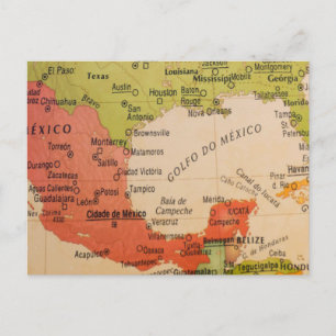 Carte postale du golfe du Mexique