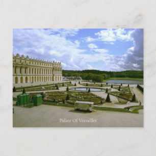 Carte postale du jardin du château de versailles