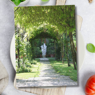Carte postale du jardin secret