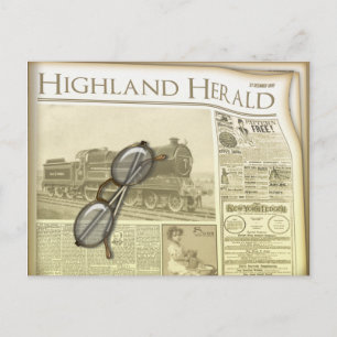 Carte postale du journal