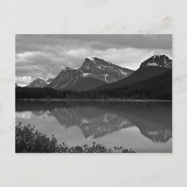 Carte postale du lac Canadien (Devant)