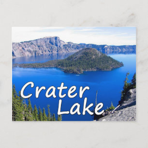 Carte postale du lac Crater