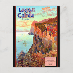 Carte postale du lac de Garde