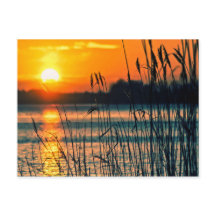 Carte postale du lac Sunset