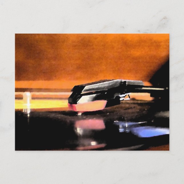 Carte postale du lecteur d'enregistrement (Devant)