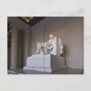 Carte postale du Lincoln Memorial