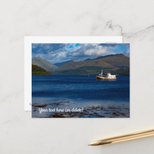 Carte postale du Loch Fyne, Écosse