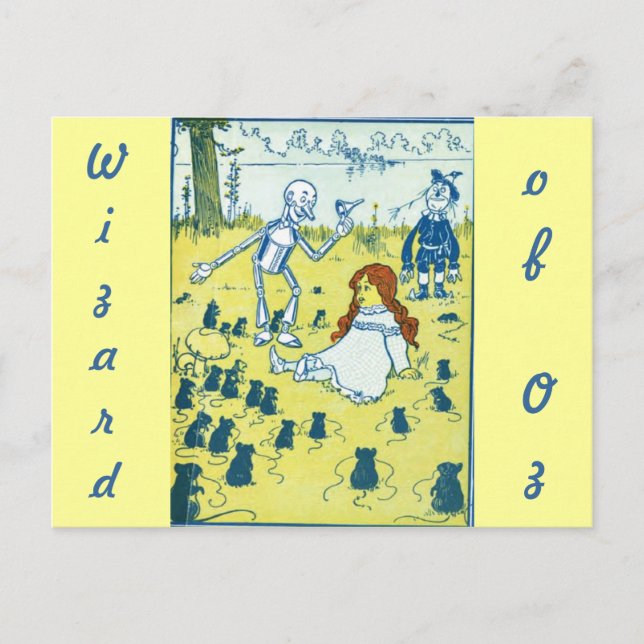 Carte postale du Magicien d'Oz (Devant)