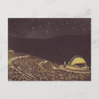 Carte postale du Mariage Hollywood Bowl