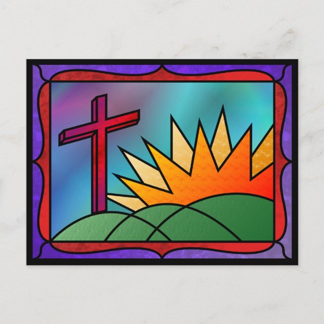 Carte postale du matin de Pâques (Devant)