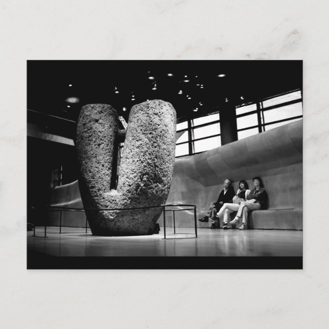 Carte postale du Megalith Musee du Quai Branly Par (Devant)